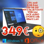 Offerta bomba 349 € portatili HP 8gb RAM 250 ssd